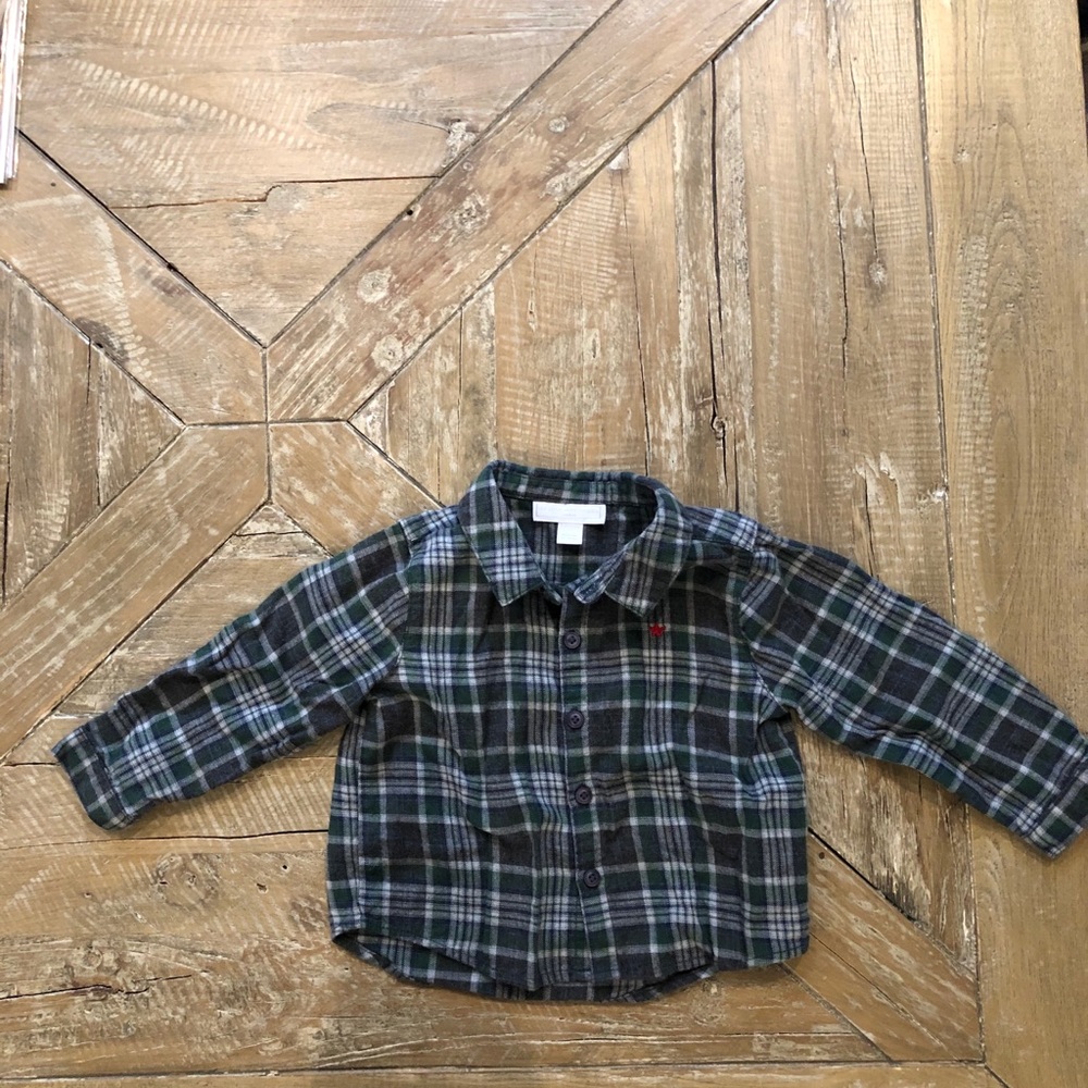 Soft flannel the little white company shirt!